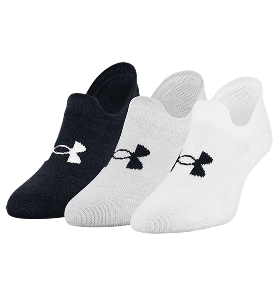 Under Armour UnisexEssential Ultra Low Tab - 3-Pack Socks
